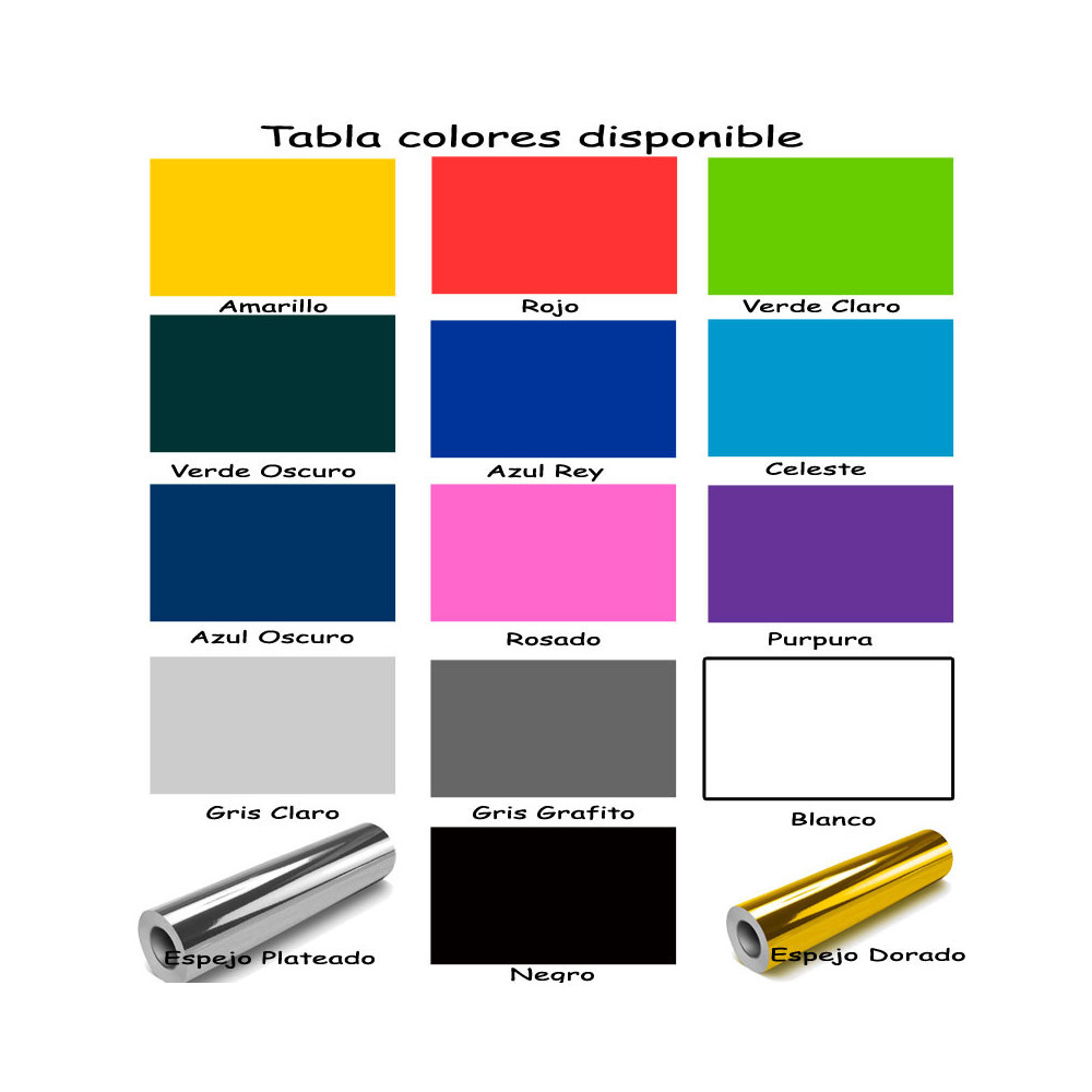 Vinilo Adhesivo de Corte | Colores y Formatos | Liberman