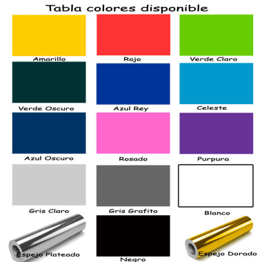 Vinilo Adhesivo de Corte | Colores y Formatos | Liberman