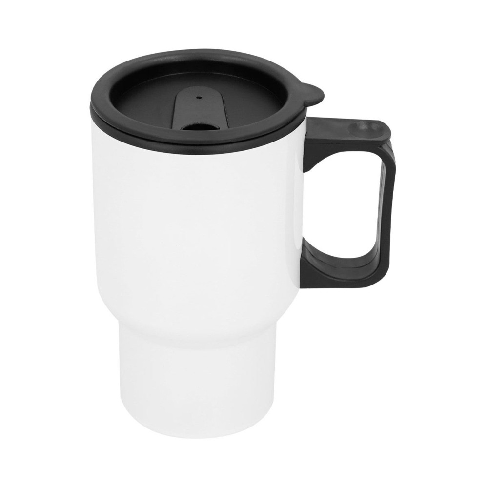 Vaso térmico metálico blanco sublimable de 14 oz