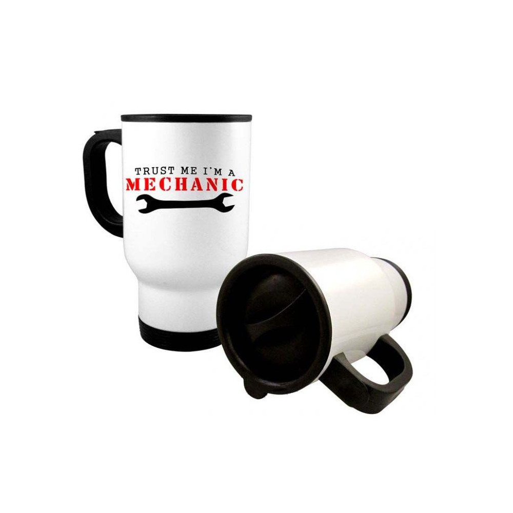 MUG METALICO BLANCO