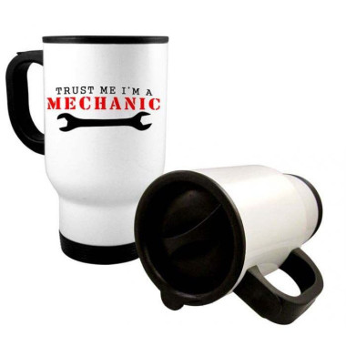 MUG METALICO BLANCO