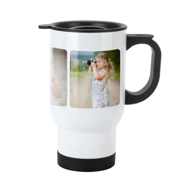 MUG METALICO BLANCO