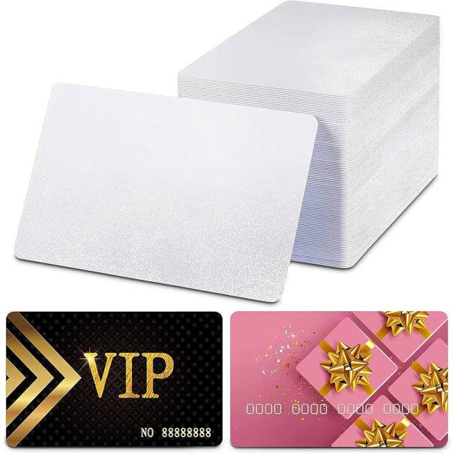 TARJETA METALICA BLANCA SUBLIMABLE, PACK 50 UNIDADES