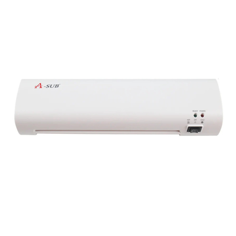 Termolaminadora  A-SUB A4 color blanco para oficina y manualidades