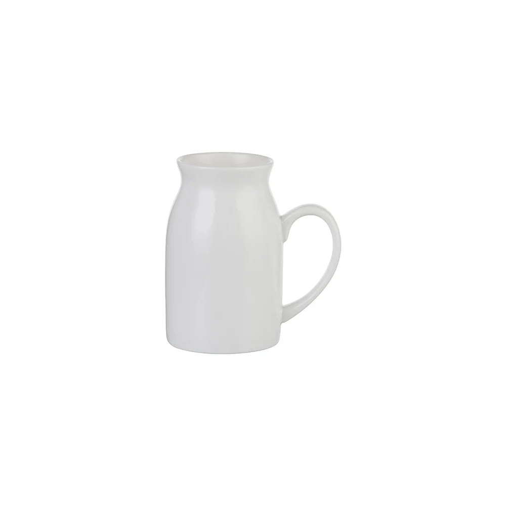 Lechero blanco de cerámica 450 ml para sublimar al por mayor