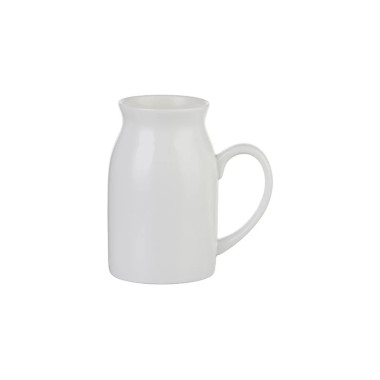 Lechero blanco de cerámica 450 ml para sublimar al por mayor