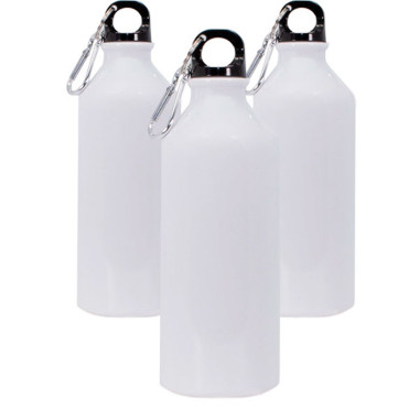 BOTELLA ALUMINIO SUBLIMACION BLANCA 600 ML