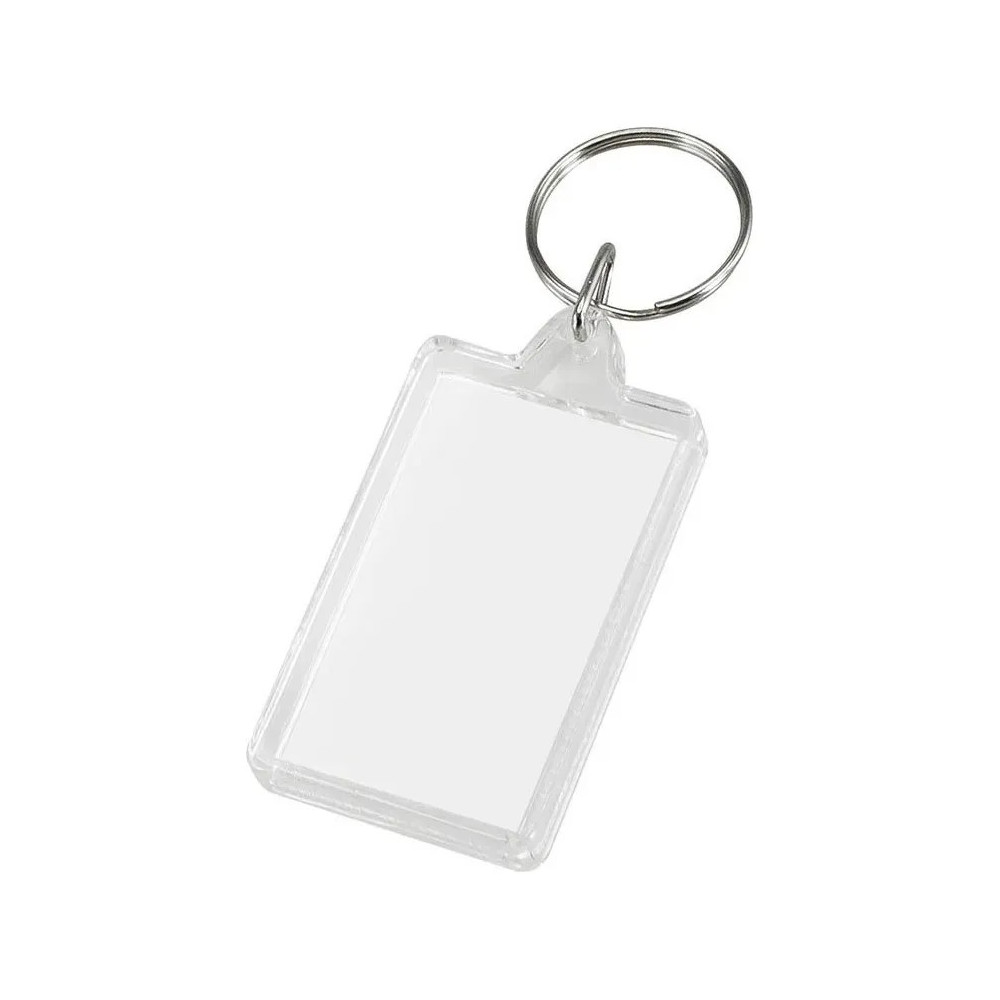 Llavero Acrílico Rectangular  Personalizable