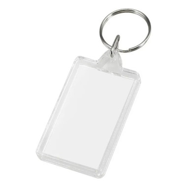 Llavero Acrílico Rectangular  Personalizable