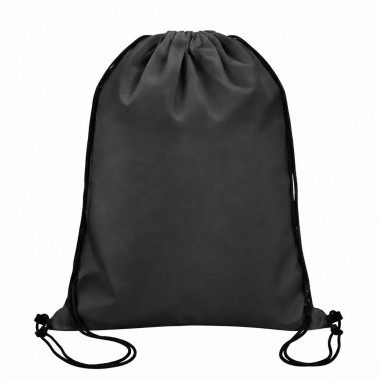 Mochila Tipo Morral de Poliéster Negro