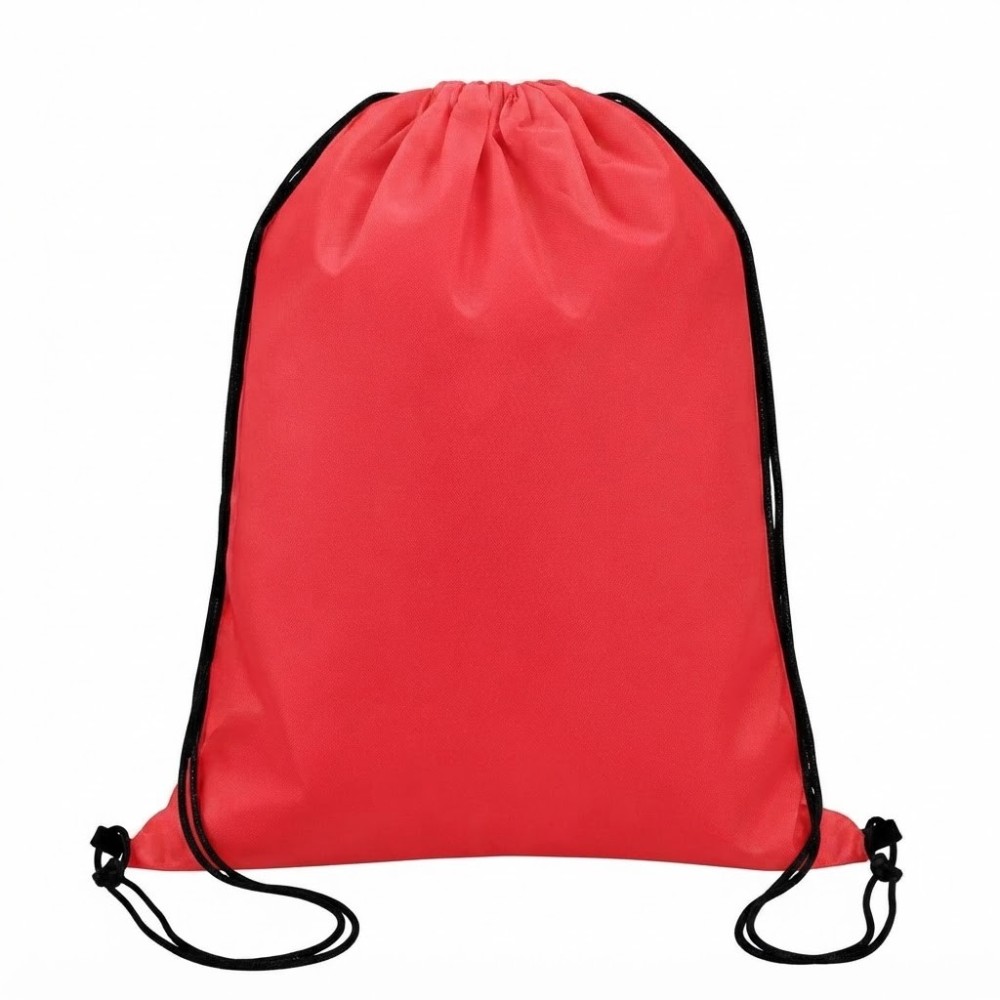 Mochila Tipo Morral de Poliéster rojo
