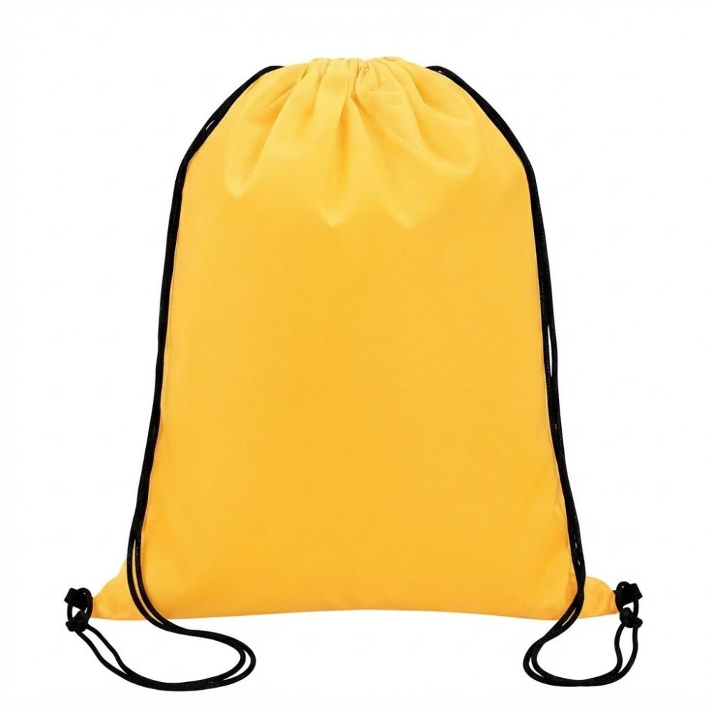 Mochila Tipo Morral de Poliéster amarillo