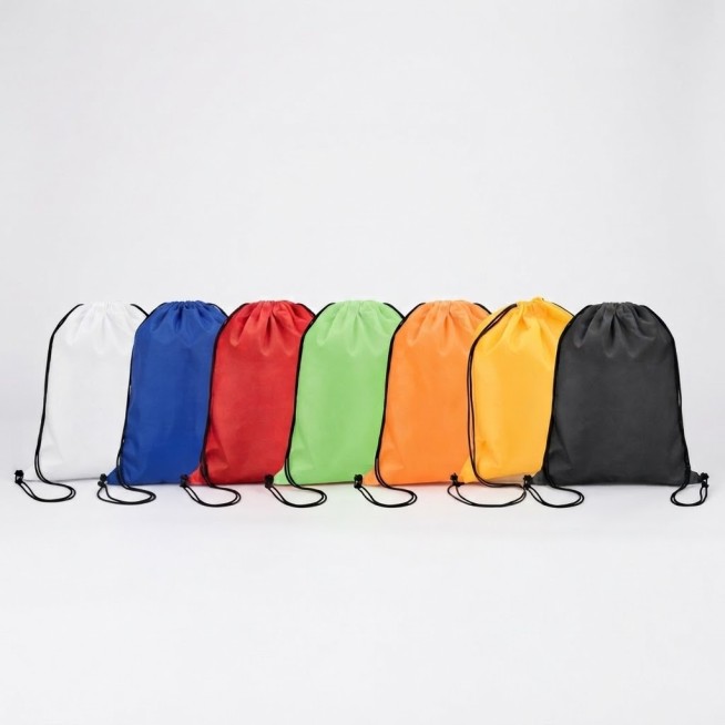 Mochila Tipo Morral de Poliéster pack 20 unidades