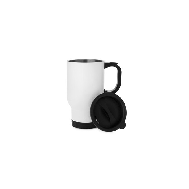 MUG METALICO BLANCO