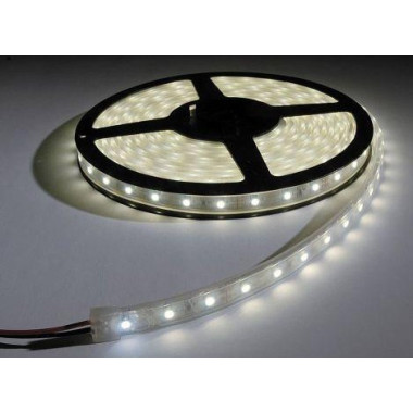 CINTA LED 12V, INTERIOR Y EXTERIOR BLANCA