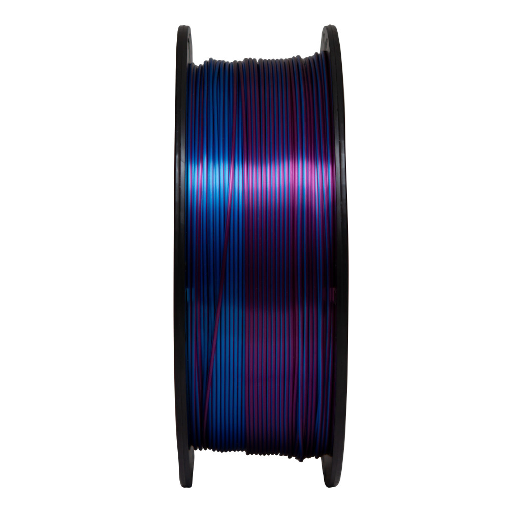 FILAMENTO 3D PLA DUO SILK BLUE+AMETHYST